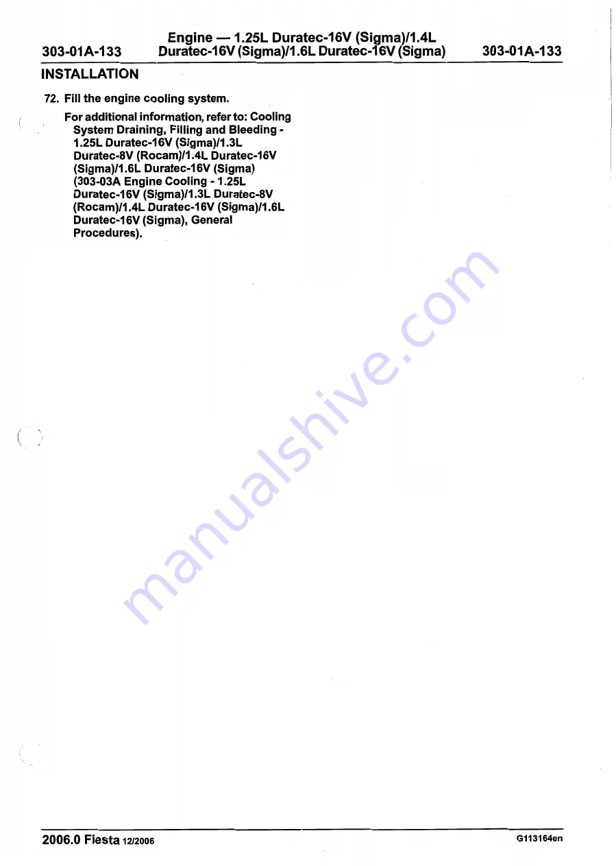 Ford 2007 WQ Fiesta Repair Manual Download Page 609