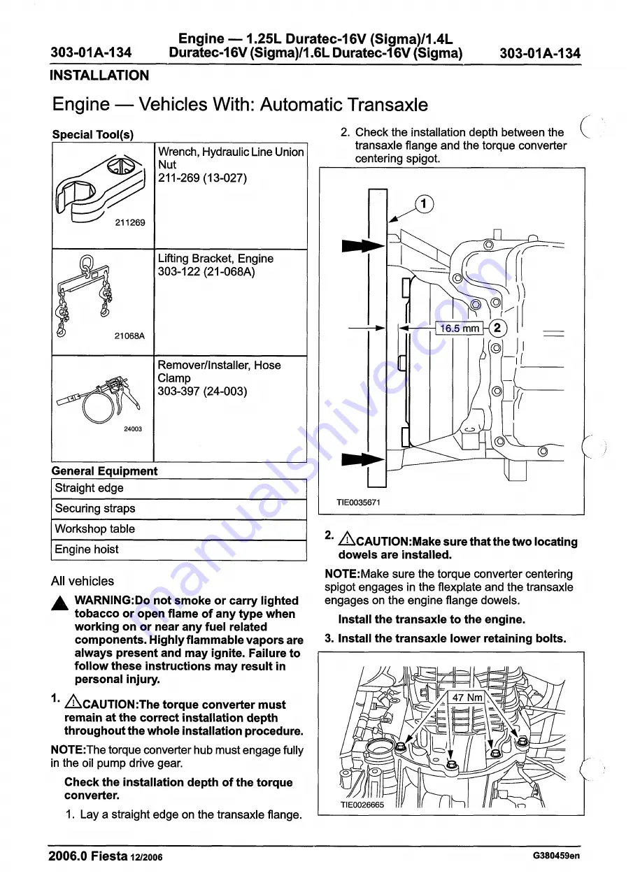 Ford 2007 WQ Fiesta Repair Manual Download Page 610