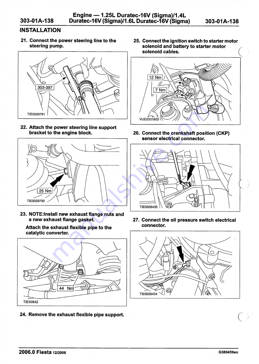 Ford 2007 WQ Fiesta Скачать руководство пользователя страница 614