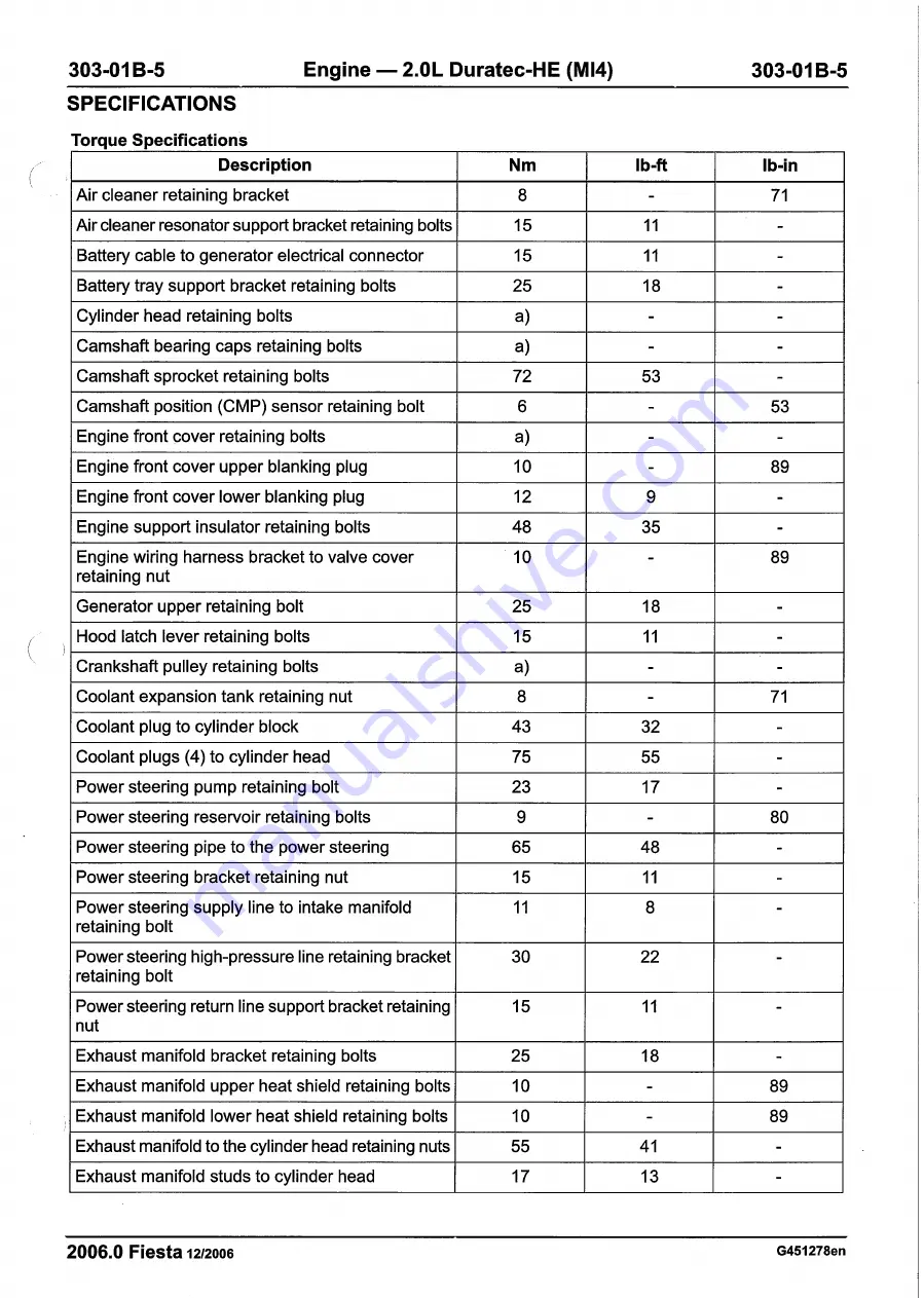 Ford 2007 WQ Fiesta Repair Manual Download Page 627