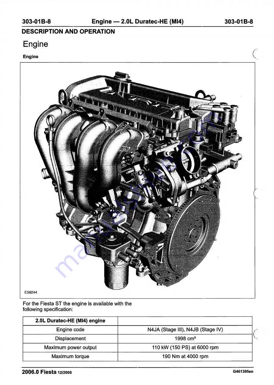 Ford 2007 WQ Fiesta Скачать руководство пользователя страница 630