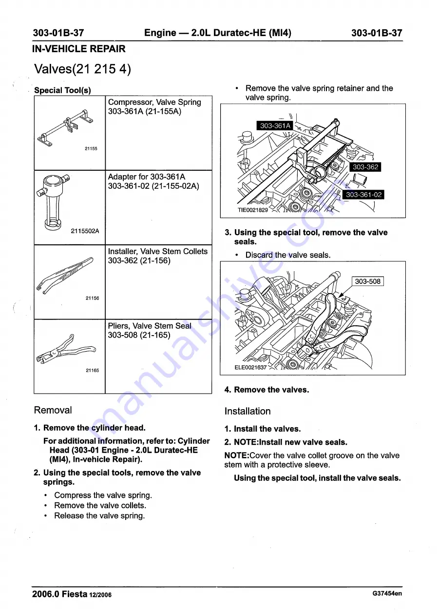 Ford 2007 WQ Fiesta Repair Manual Download Page 659