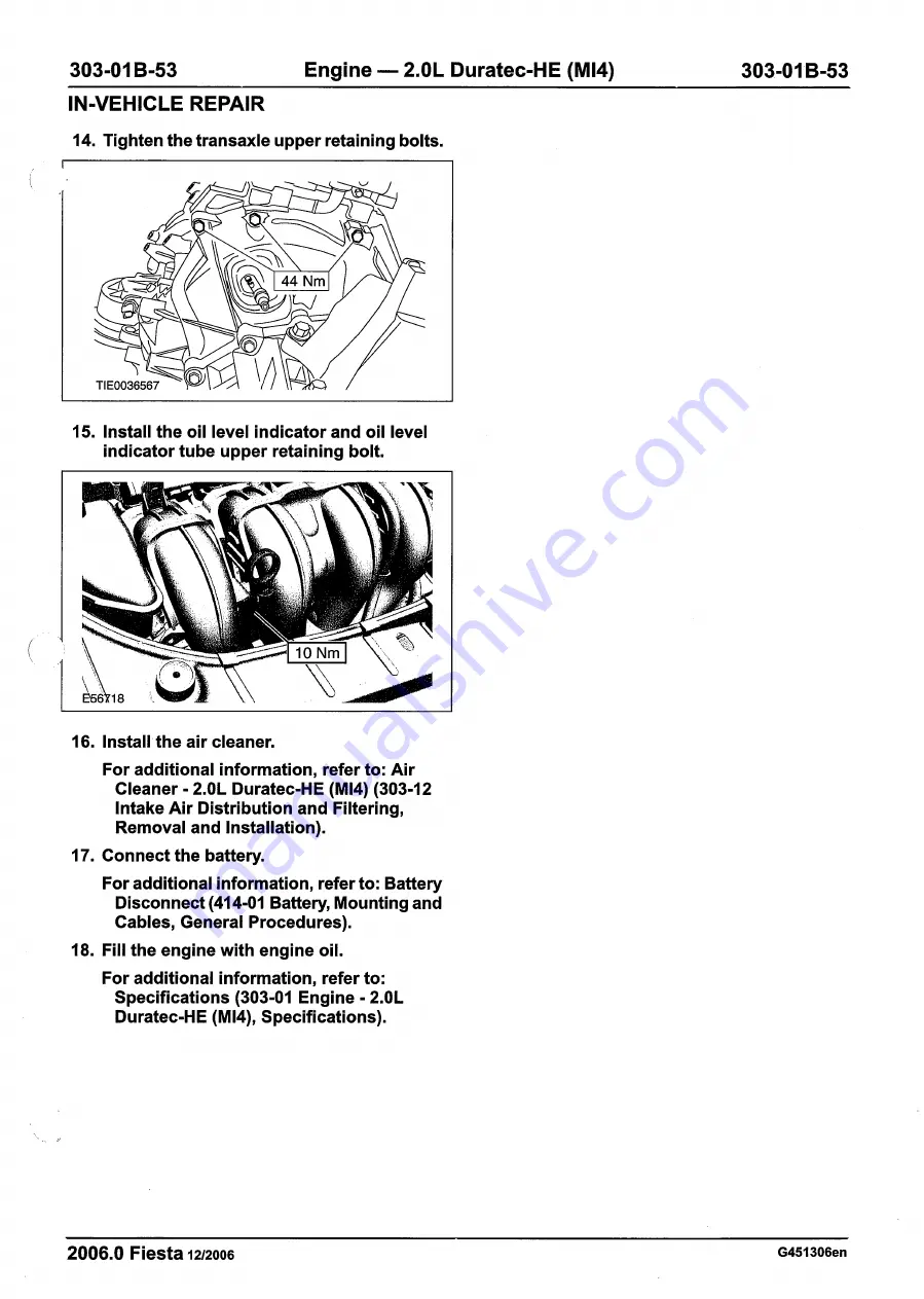 Ford 2007 WQ Fiesta Repair Manual Download Page 675