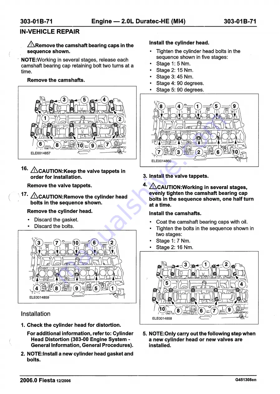 Ford 2007 WQ Fiesta Repair Manual Download Page 693