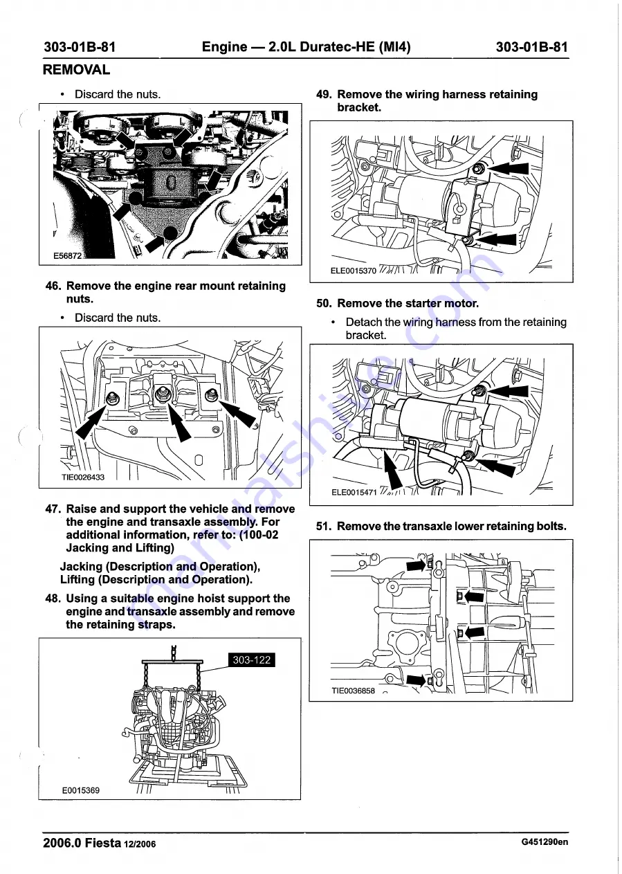 Ford 2007 WQ Fiesta Repair Manual Download Page 703