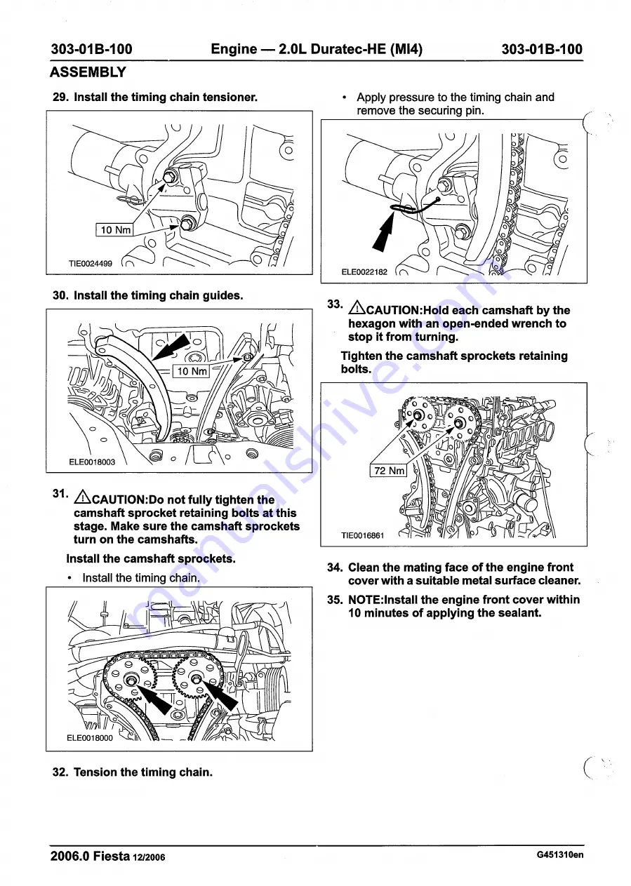 Ford 2007 WQ Fiesta Repair Manual Download Page 722