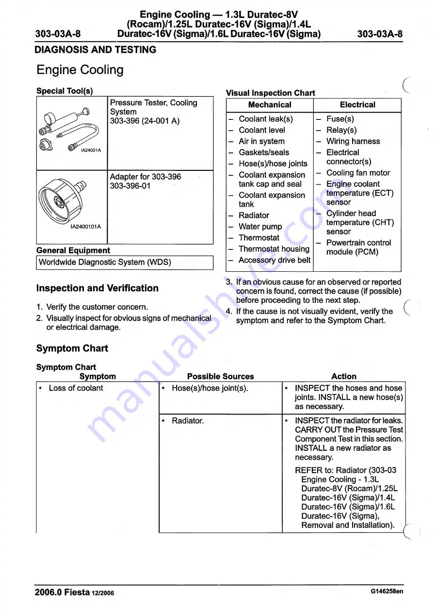 Ford 2007 WQ Fiesta Repair Manual Download Page 750