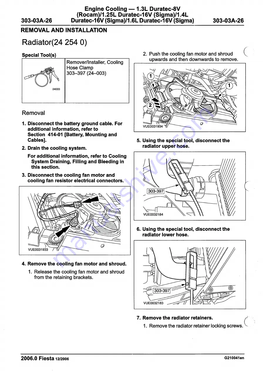 Ford 2007 WQ Fiesta Скачать руководство пользователя страница 768