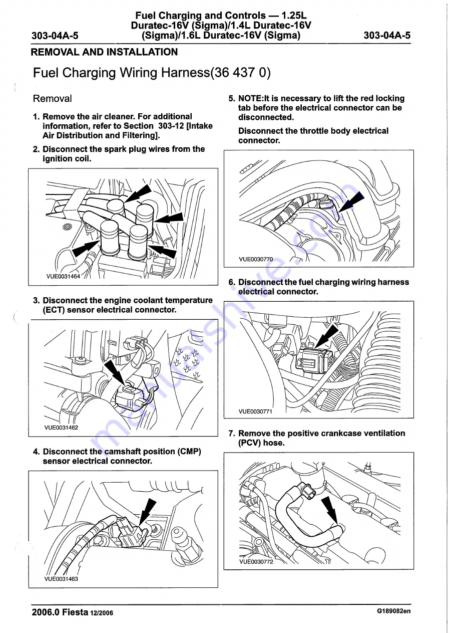 Ford 2007 WQ Fiesta Repair Manual Download Page 803