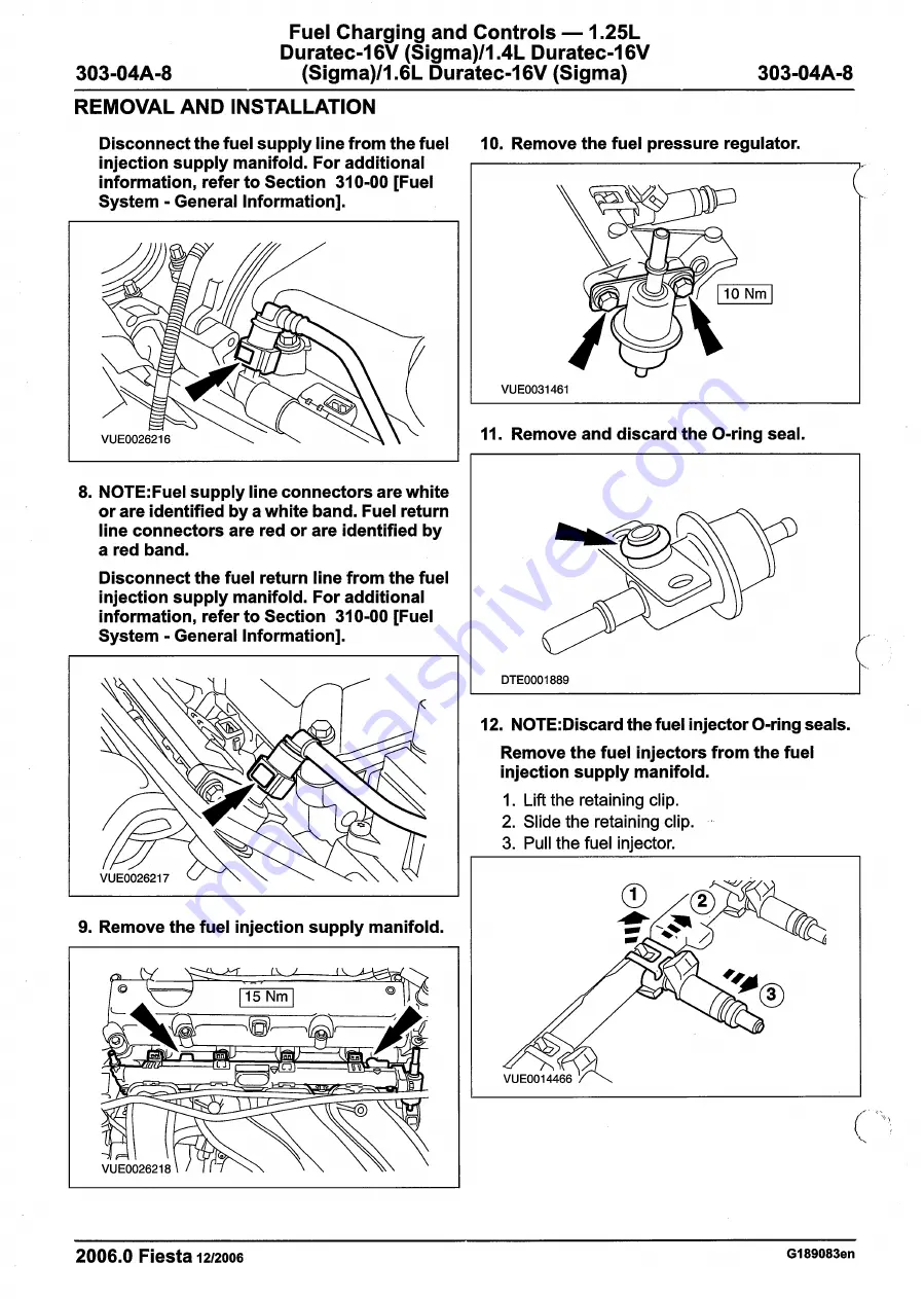 Ford 2007 WQ Fiesta Скачать руководство пользователя страница 806