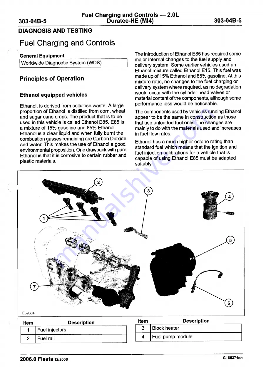 Ford 2007 WQ Fiesta Repair Manual Download Page 813