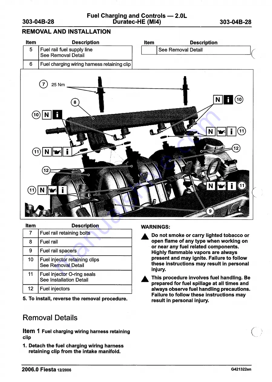 Ford 2007 WQ Fiesta Repair Manual Download Page 836