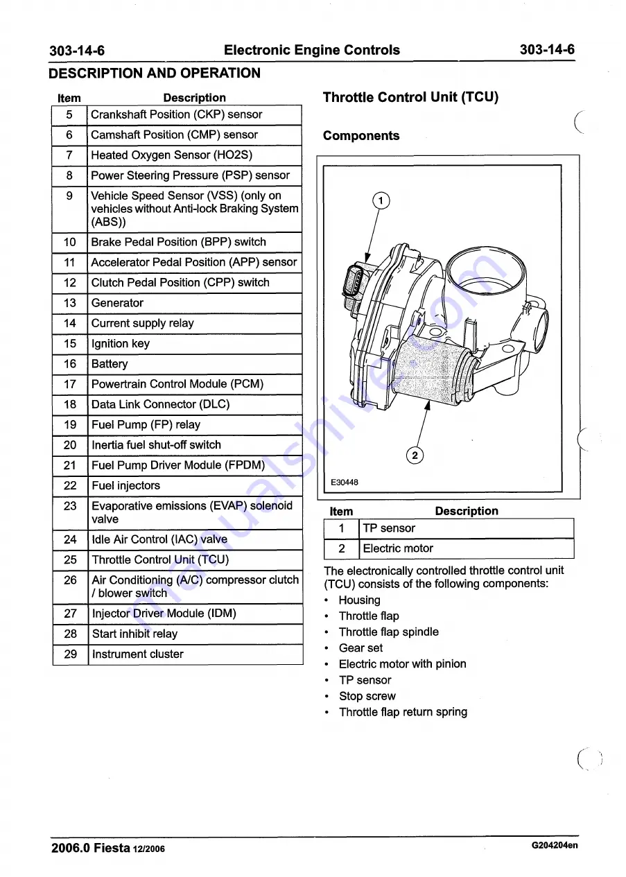 Ford 2007 WQ Fiesta Repair Manual Download Page 930