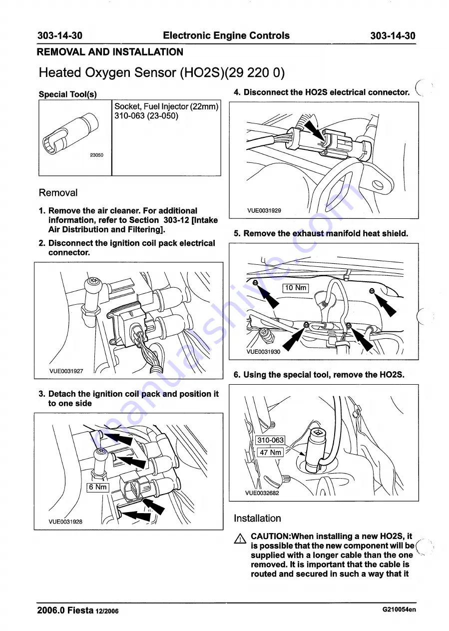 Ford 2007 WQ Fiesta Скачать руководство пользователя страница 954