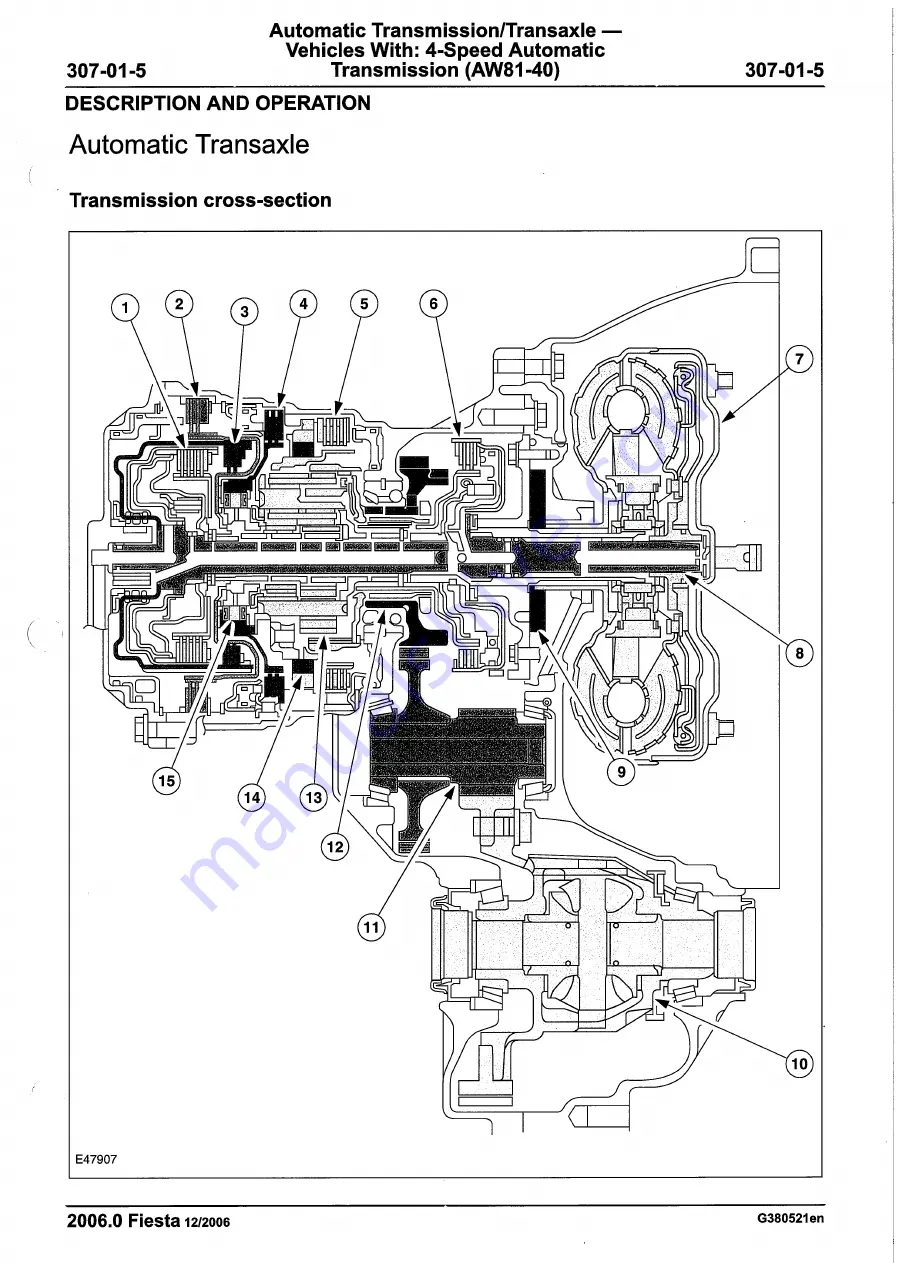 Ford 2007 WQ Fiesta Repair Manual Download Page 965