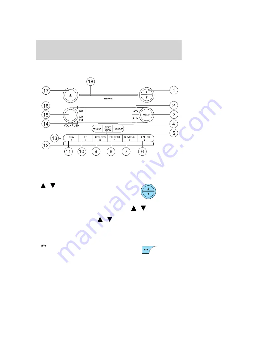 Ford 2008 Sable Owner'S Manual Download Page 20