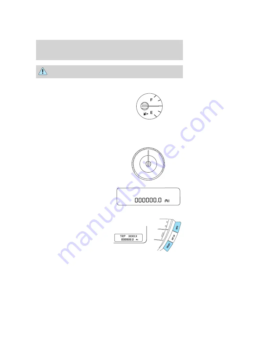 Ford 2008 Taurus X Owner'S Manual Download Page 15