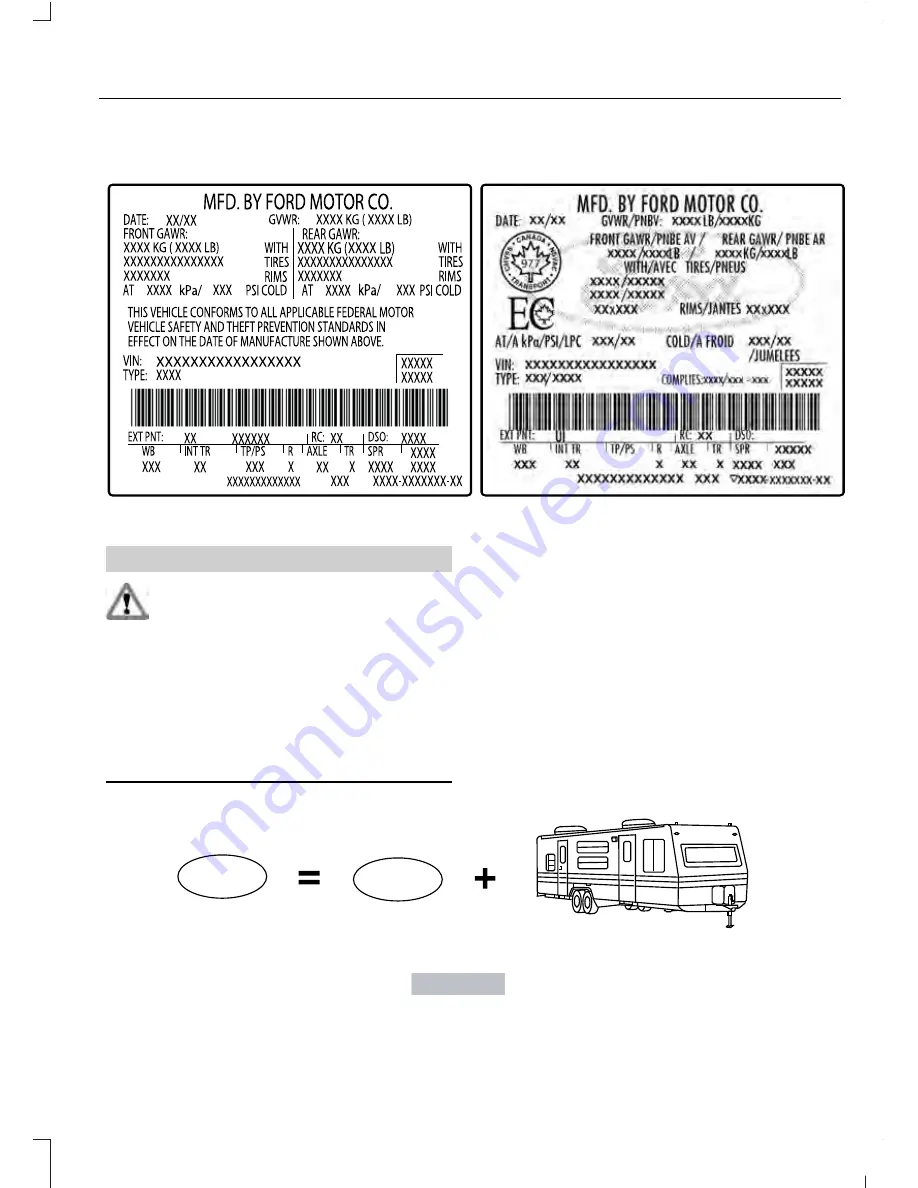 Ford 2016 EXPEDITION Owner'S Manual Download Page 204