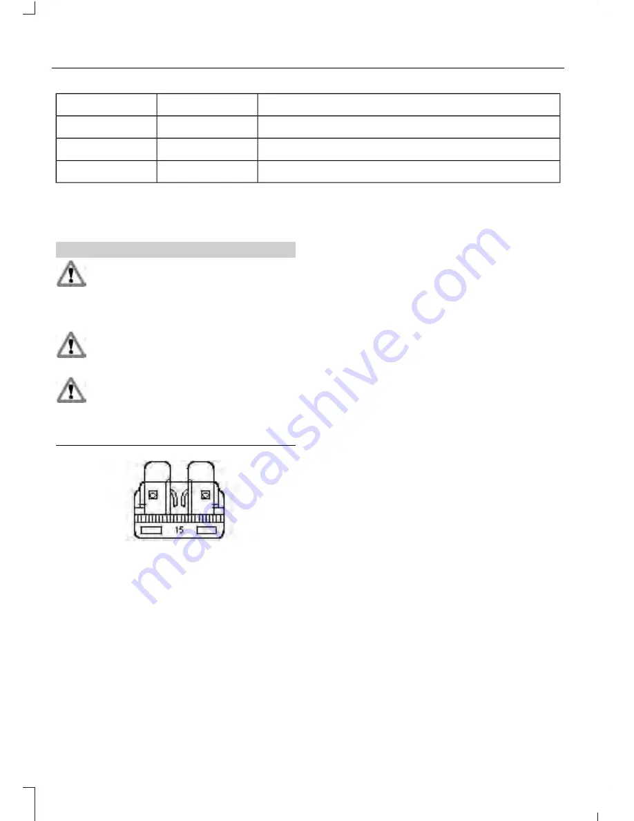 Ford 2016 TRANSIT Owner'S Manual Download Page 209