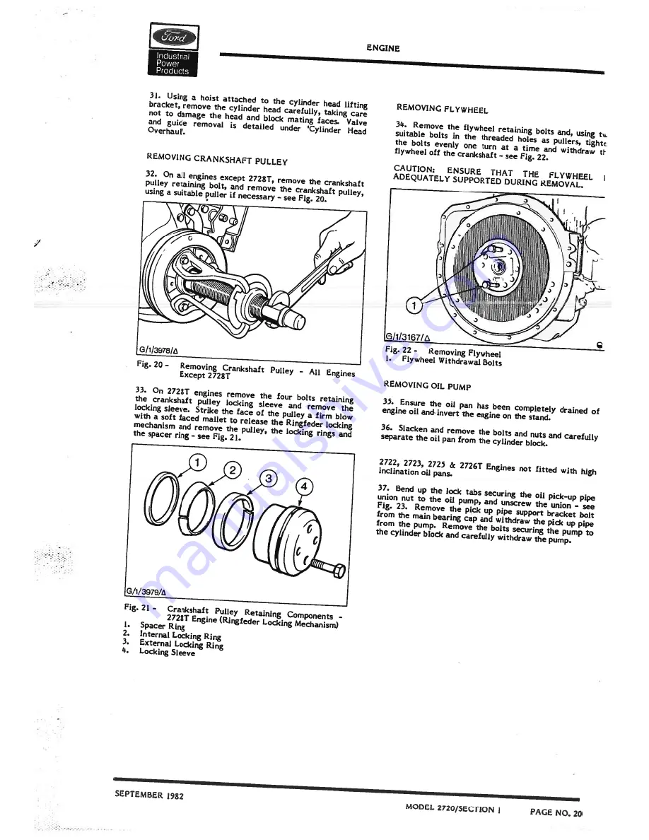 Ford 2720 Service Manual Download Page 22