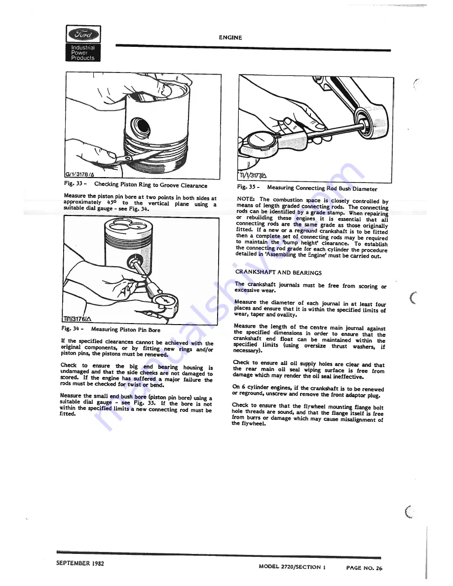 Ford 2720 Service Manual Download Page 28