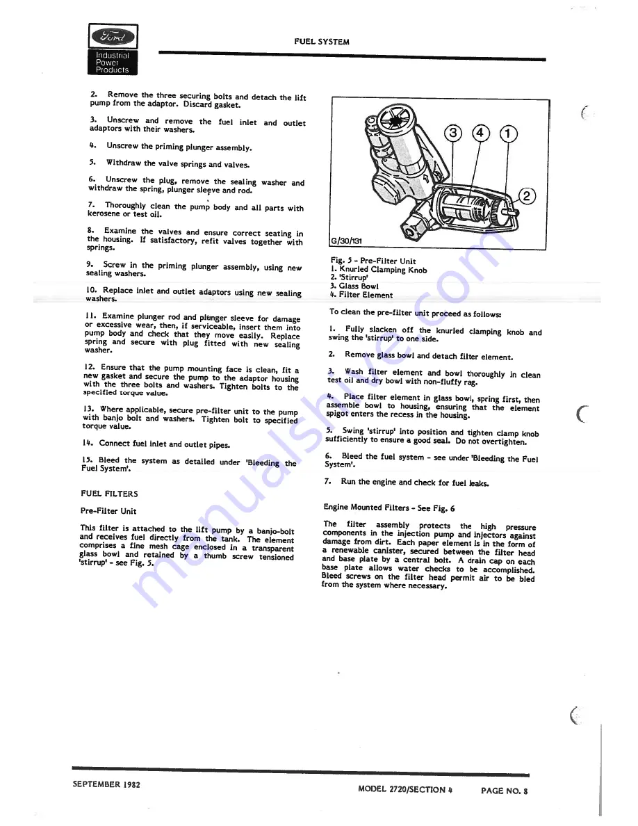 Ford 2720 Service Manual Download Page 76