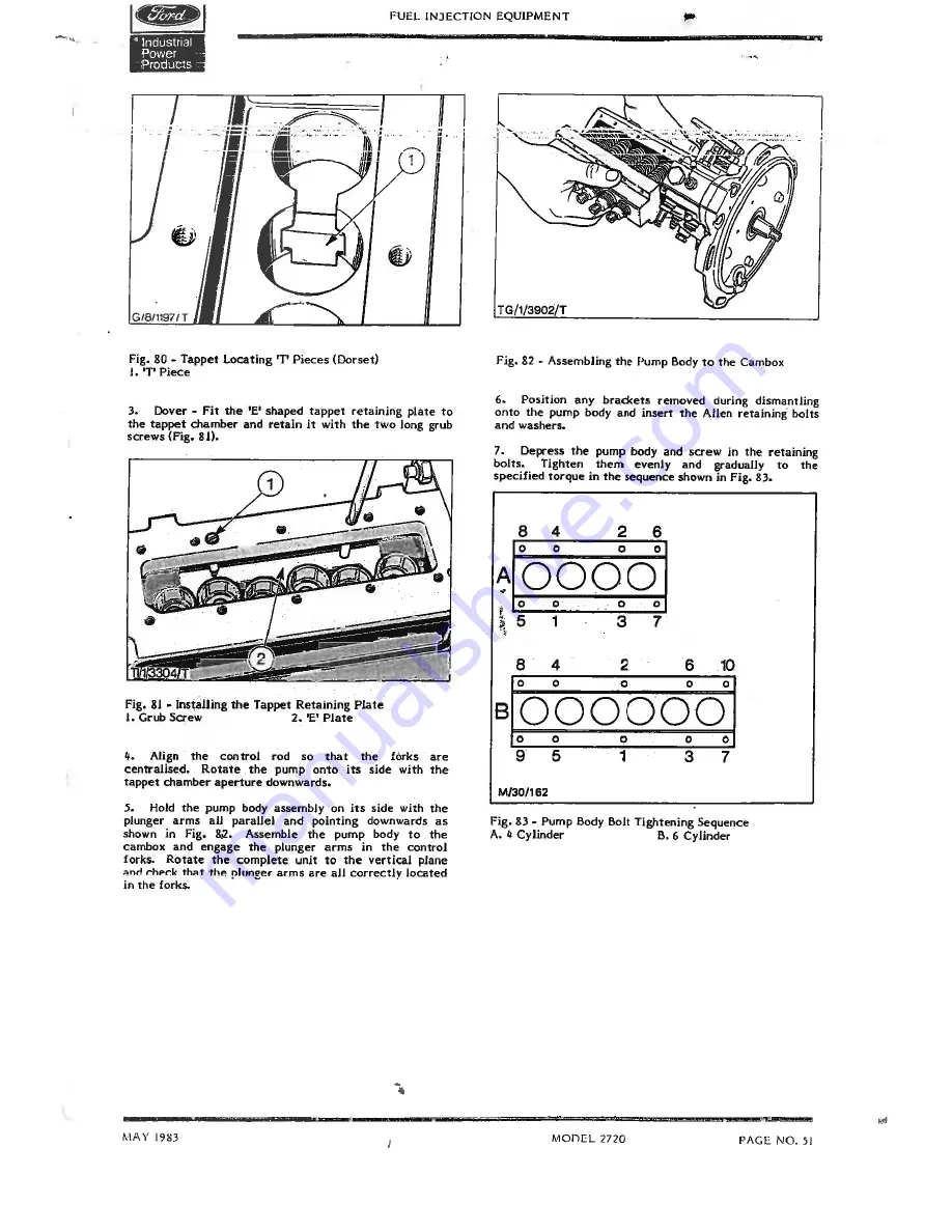 Ford 2722 Service Manual Download Page 54