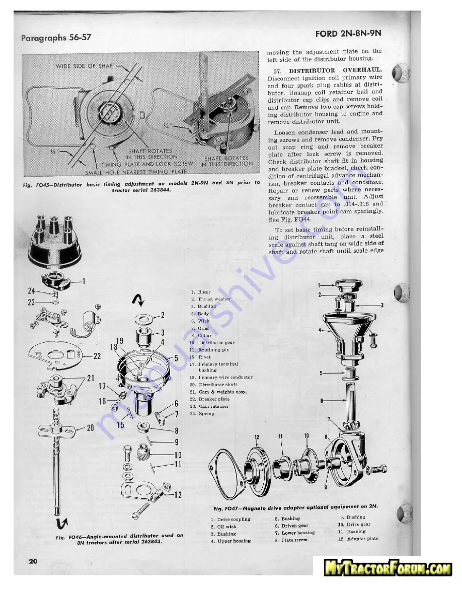 Ford 2N-2NAN Скачать руководство пользователя страница 21