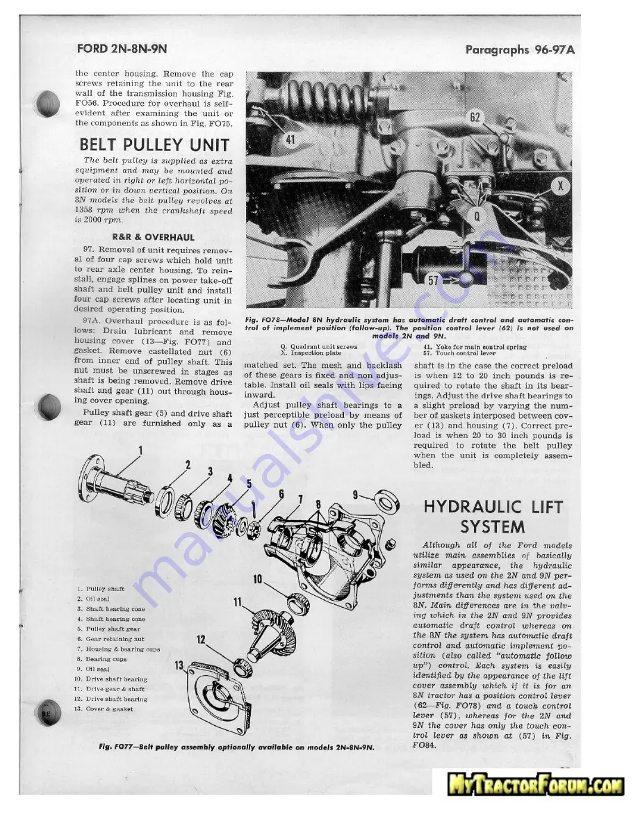 Ford 2N-2NAN Скачать руководство пользователя страница 32