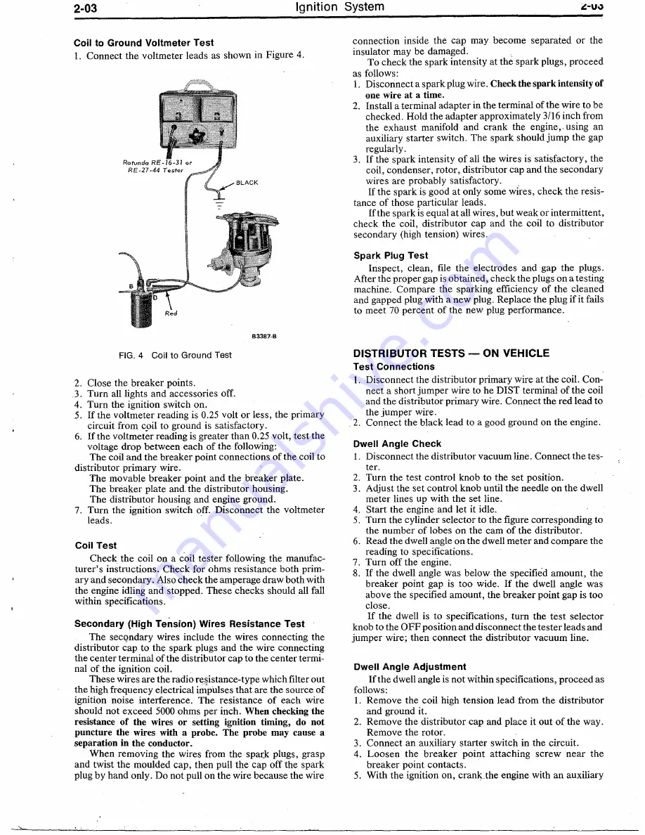 Ford 67 CID Shop Manual Download Page 35