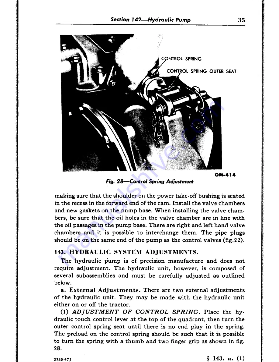 Ford 8N 1948-1952 Service Manual Download Page 37