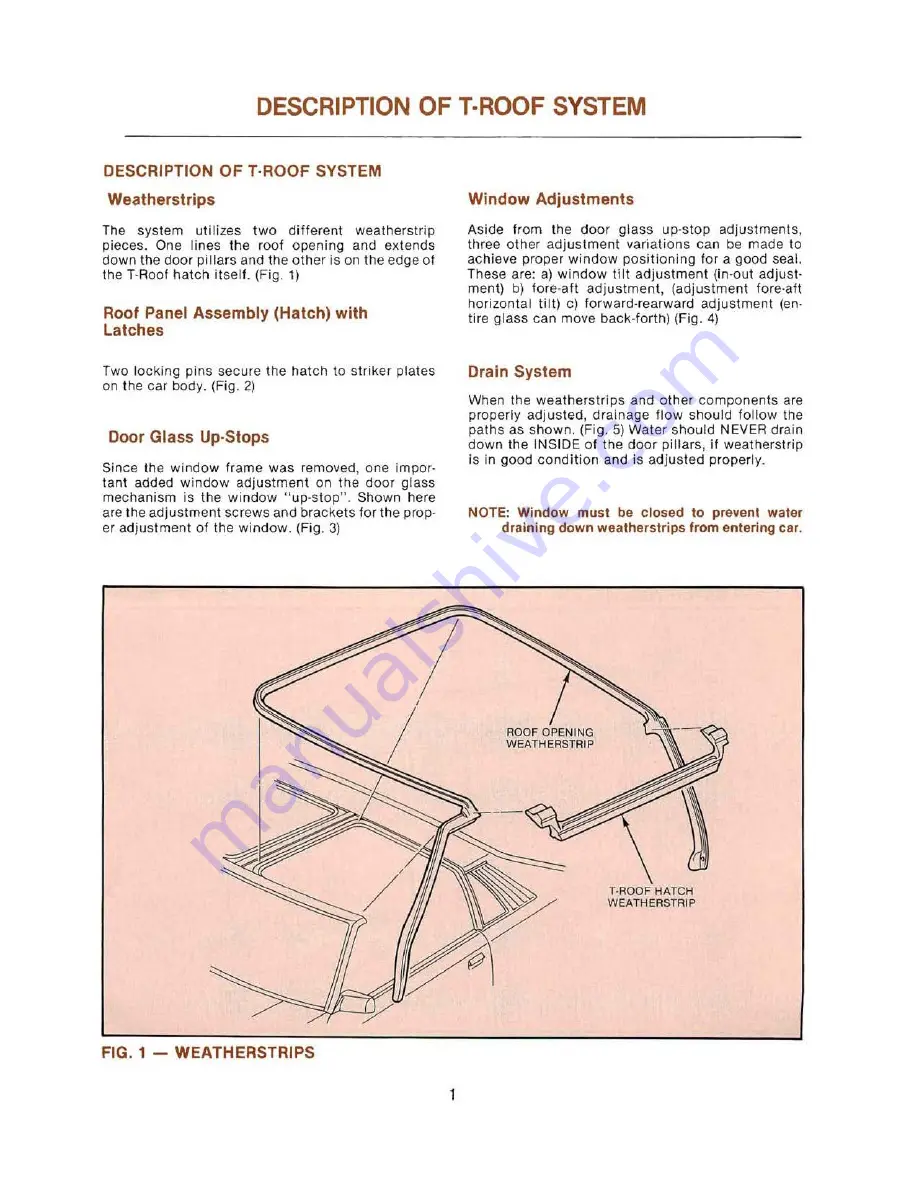 Ford CAPR1 1981 Service Manual Download Page 6