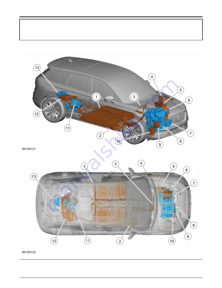 Ford Corsair Plug-in Hybrid 2021 Emergency Response Manual Download Page 9