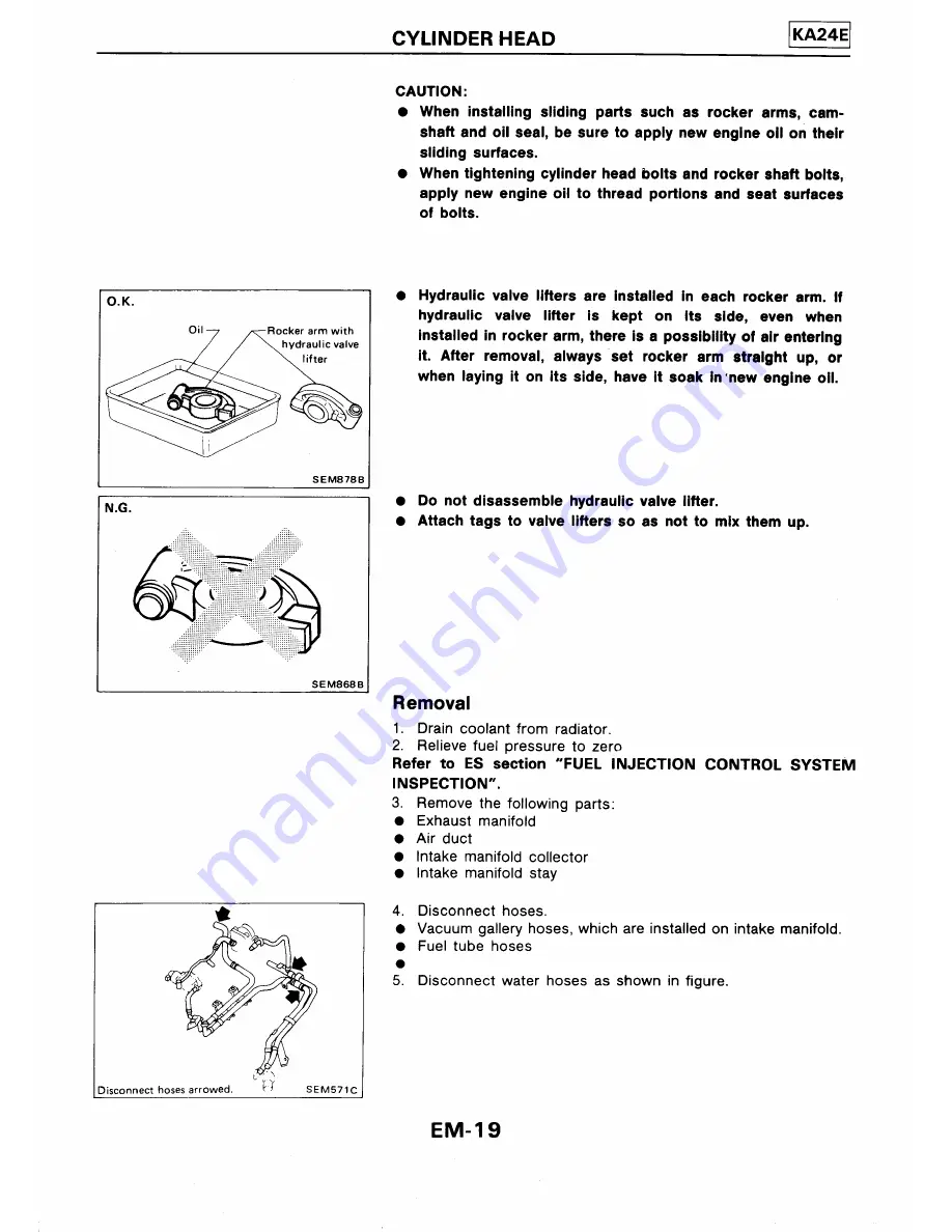 Ford Corsar Repair Manual Download Page 65