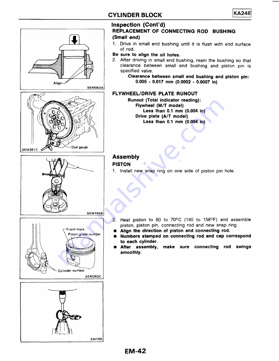 Ford Corsar Repair Manual Download Page 88