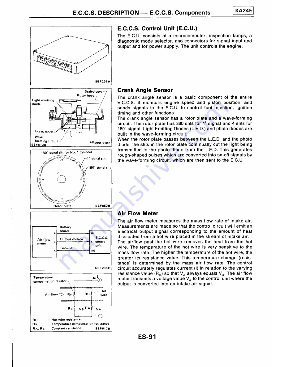 Ford Corsar Repair Manual Download Page 255