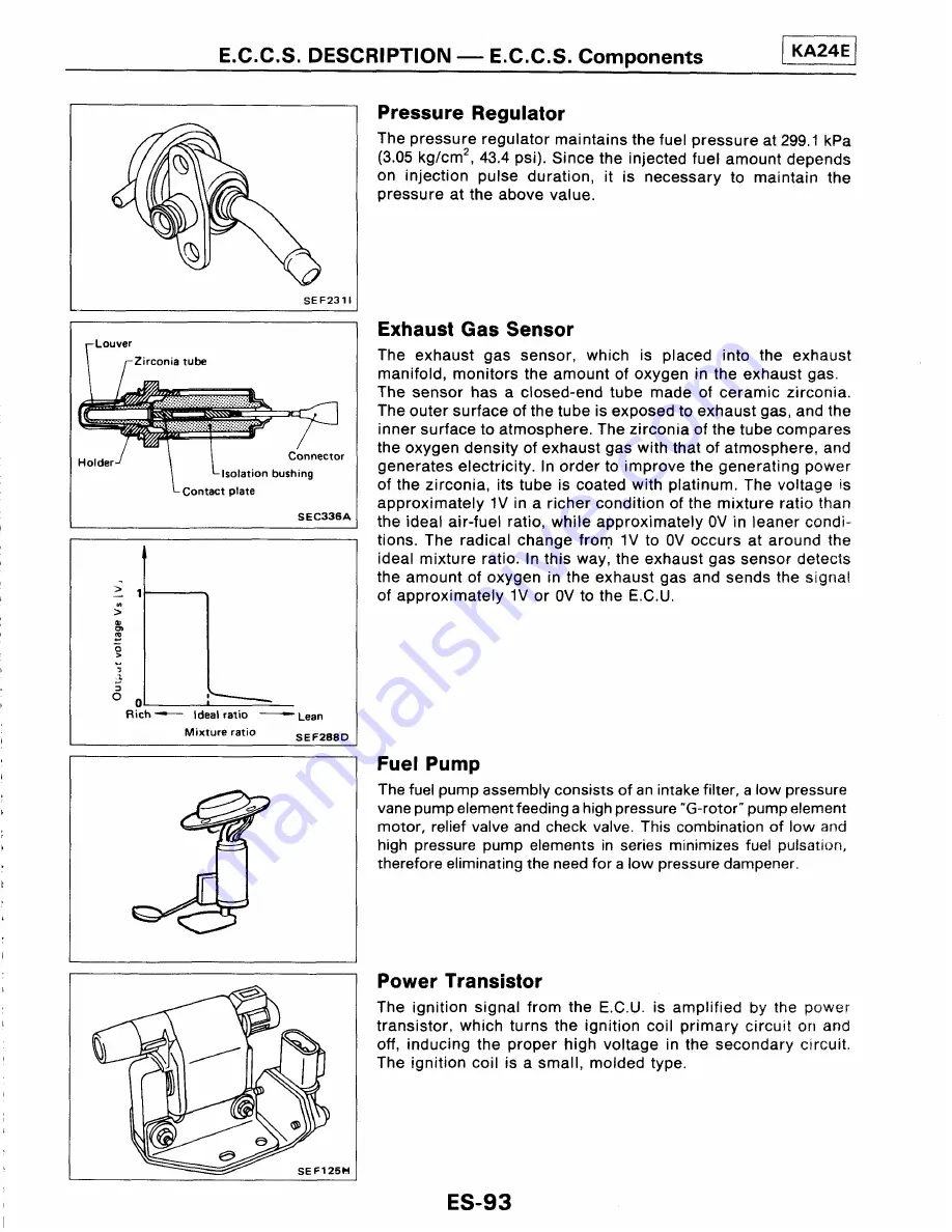 Ford Corsar Repair Manual Download Page 257