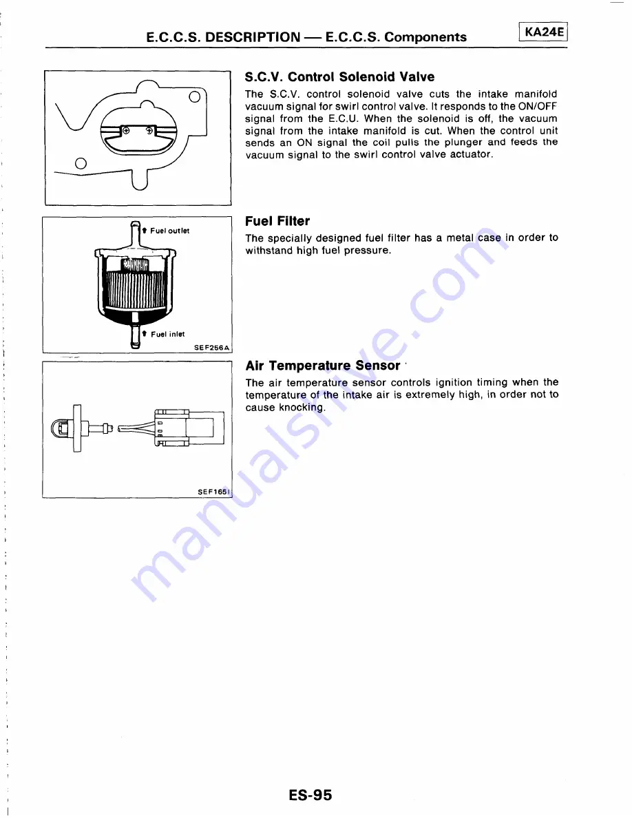 Ford Corsar Repair Manual Download Page 259