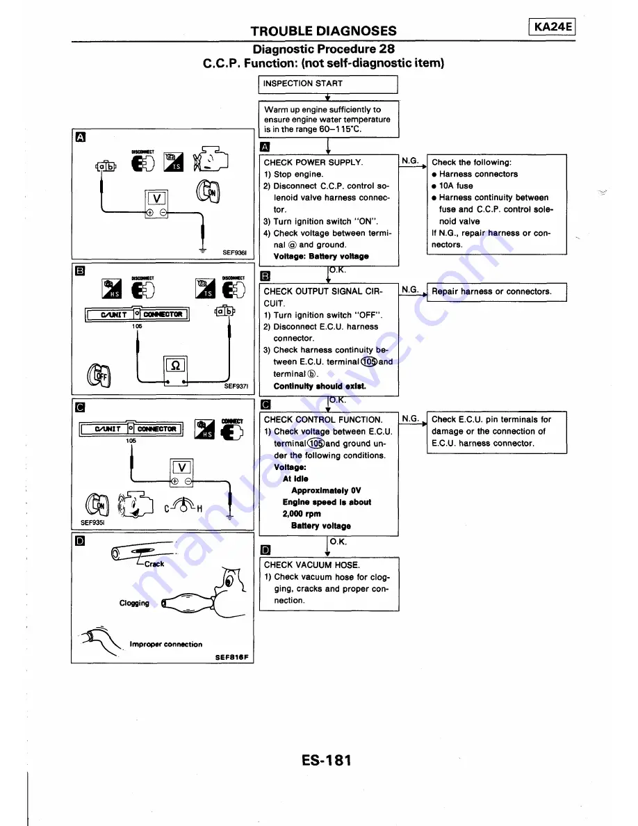 Ford Corsar Repair Manual Download Page 345