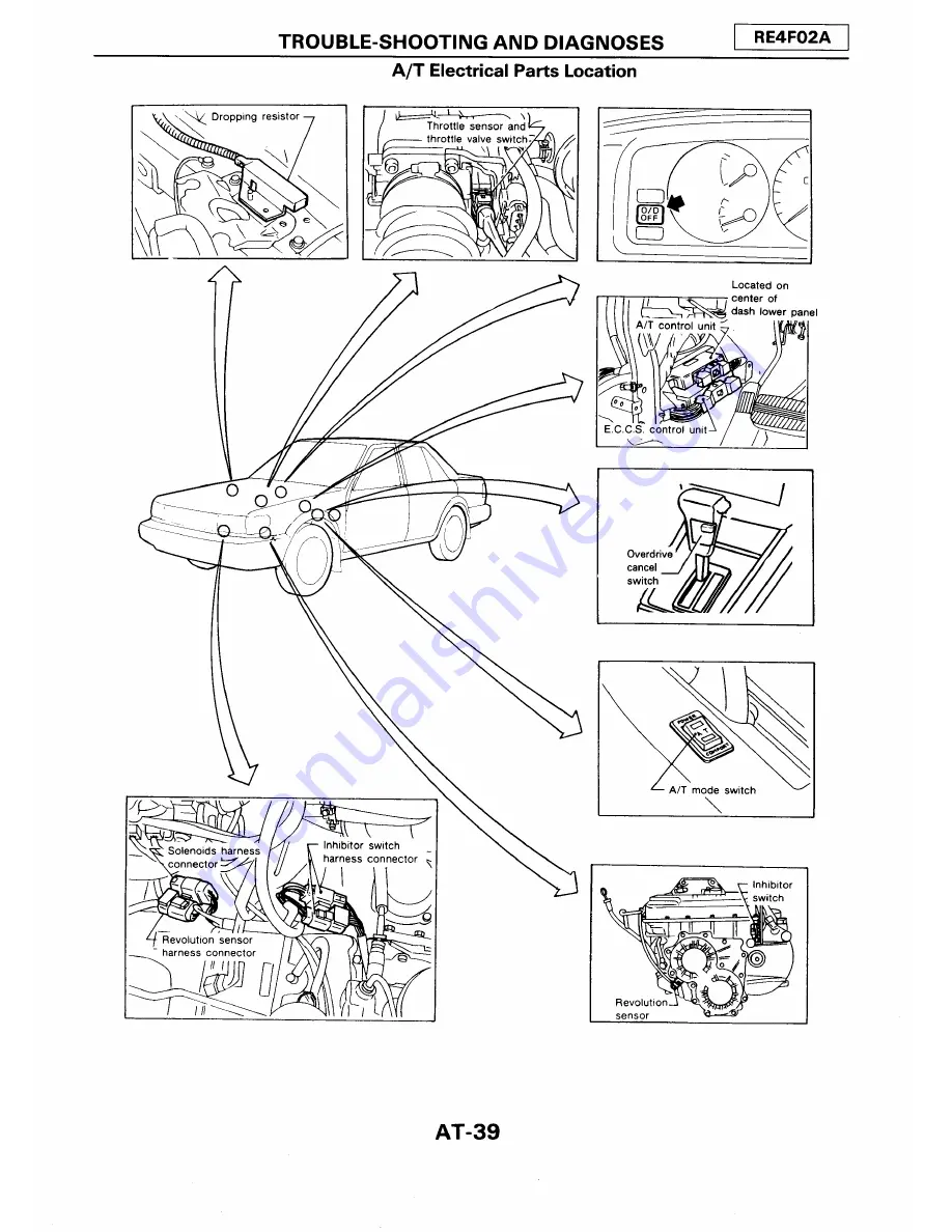 Ford Corsar Repair Manual Download Page 483