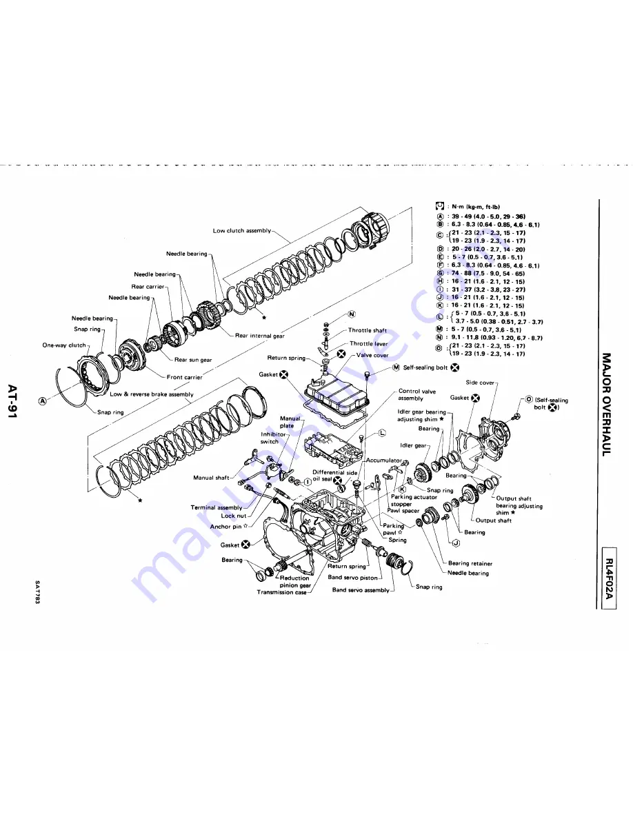 Ford Corsar Repair Manual Download Page 535