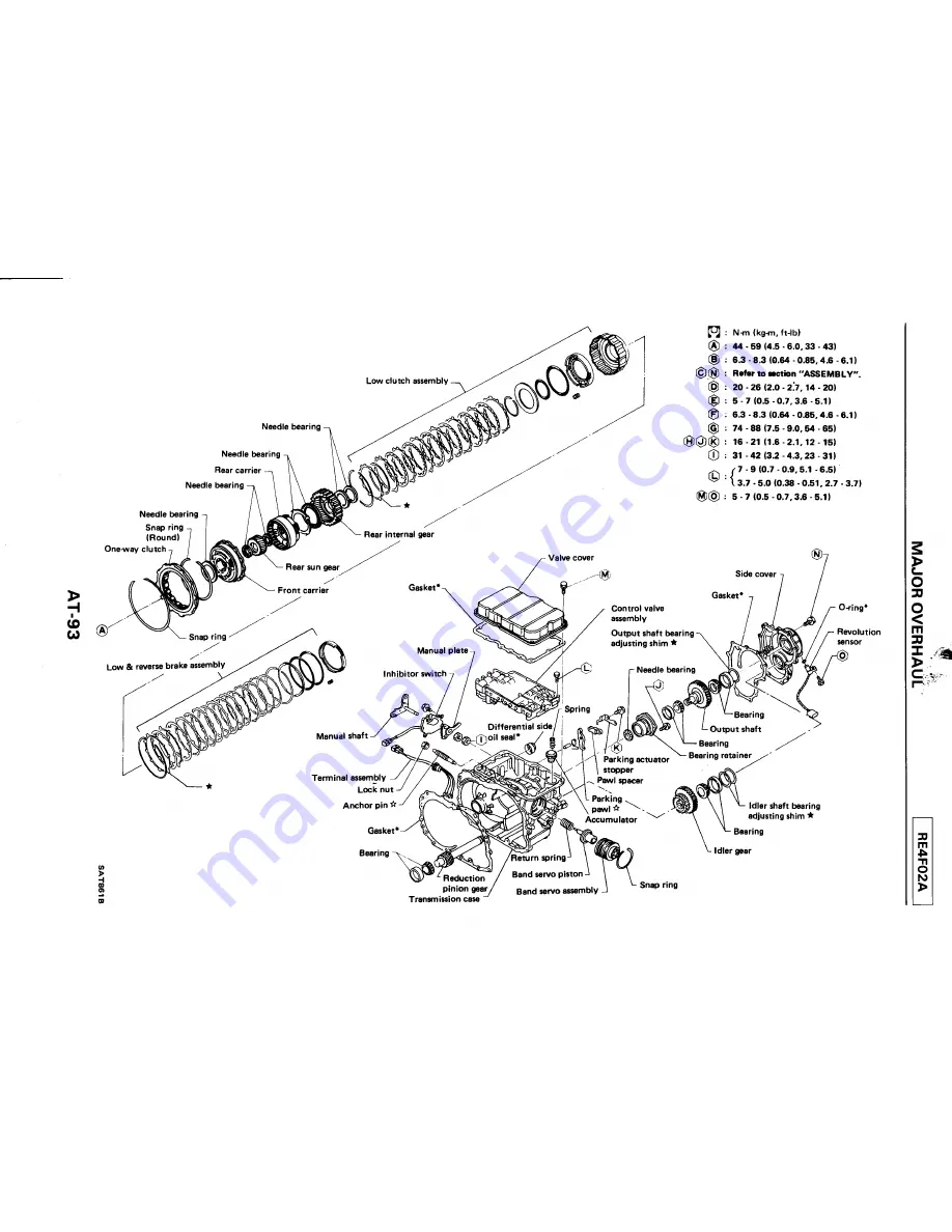 Ford Corsar Repair Manual Download Page 537