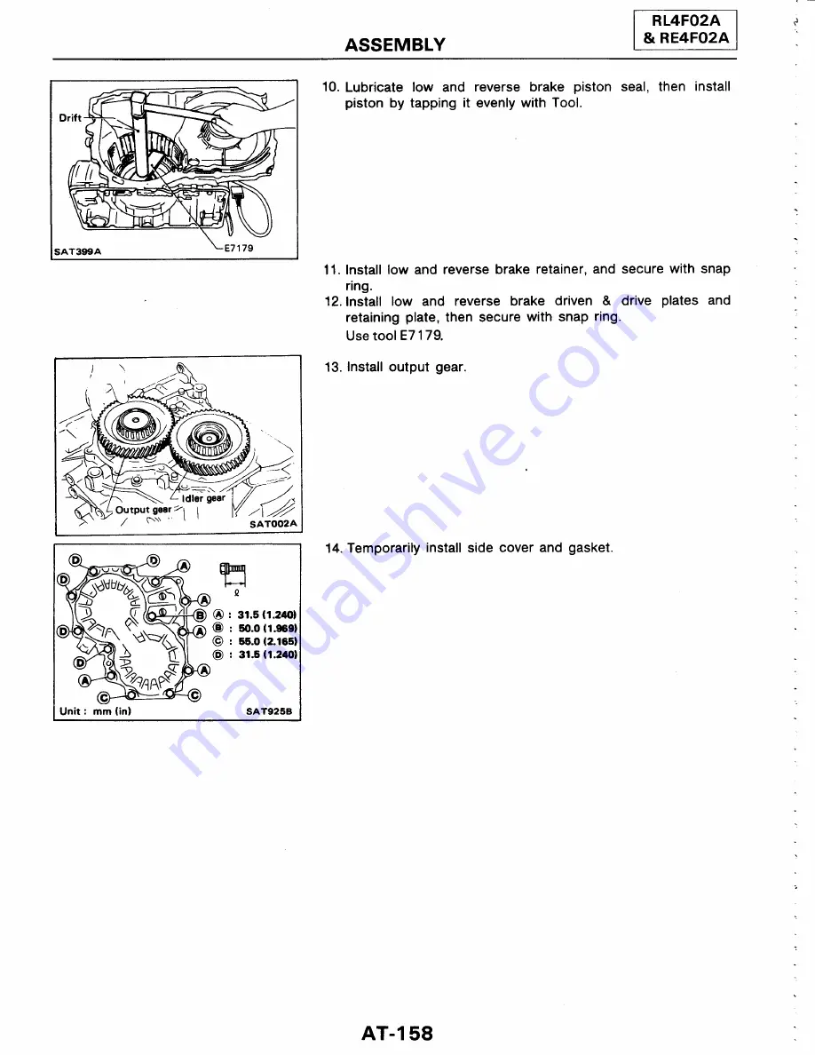 Ford Corsar Repair Manual Download Page 602