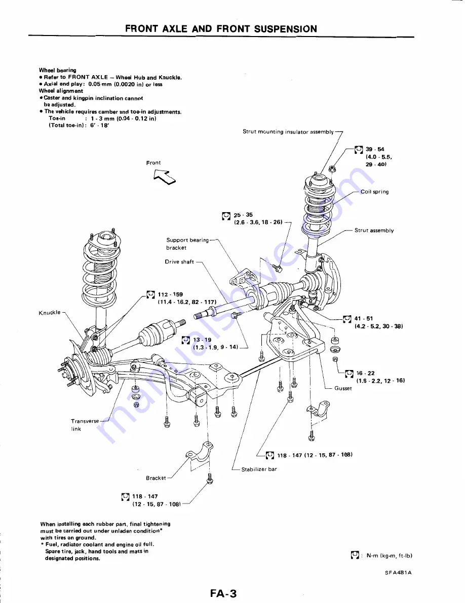 Ford Corsar Repair Manual Download Page 624