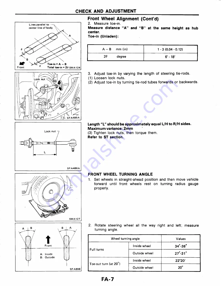 Ford Corsar Repair Manual Download Page 628