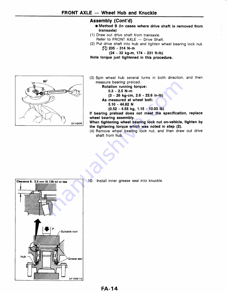 Ford Corsar Repair Manual Download Page 635