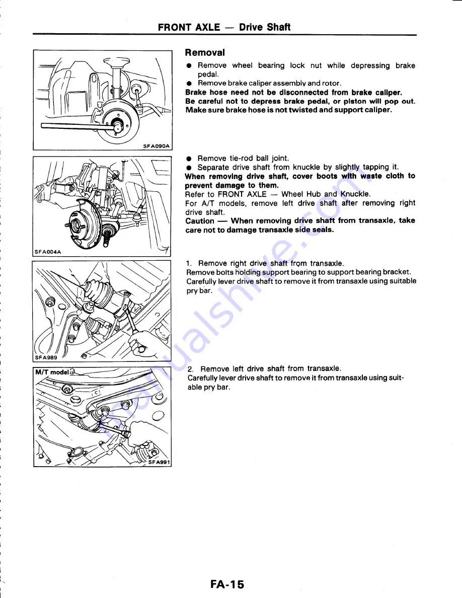 Ford Corsar Repair Manual Download Page 636