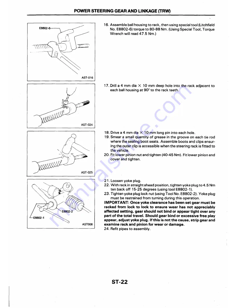 Ford Corsar Repair Manual Download Page 719