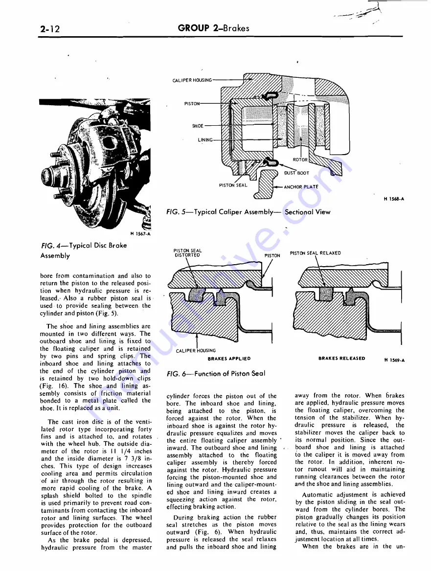 Ford COUGAR 1968 Shop Manual Download Page 20