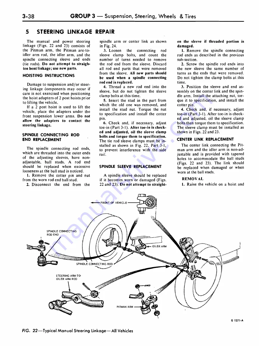 Ford COUGAR 1968 Shop Manual Download Page 82